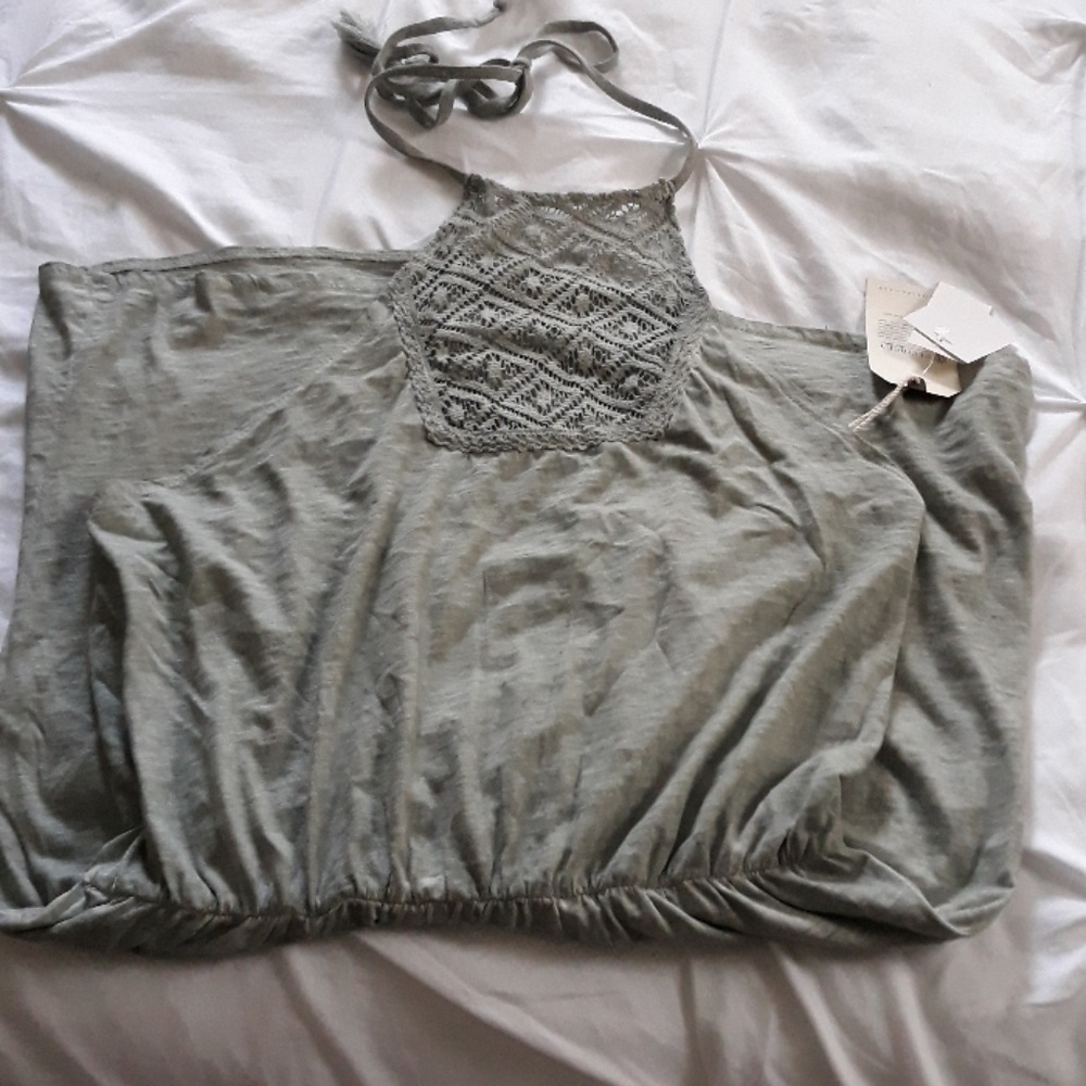 Elememt halter tie dress